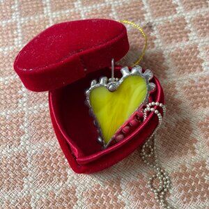 Modern Heart Necklace
